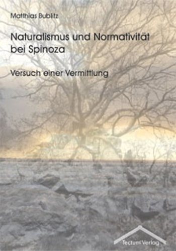 Couverture : Naturalismus und Normativität bei Spinoza