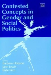 Couverture : Contested Concepts in Gender and Social Politics