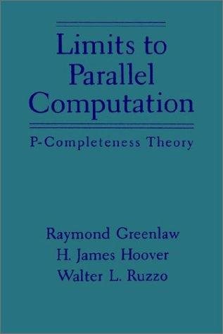 Couverture : Limits to parallel computation
