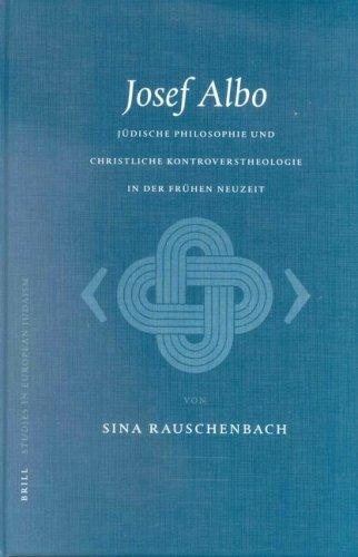 Couverture : Josef Albo Um 1380-1444