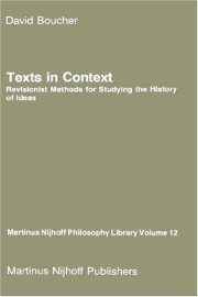 Couverture : Texts in context