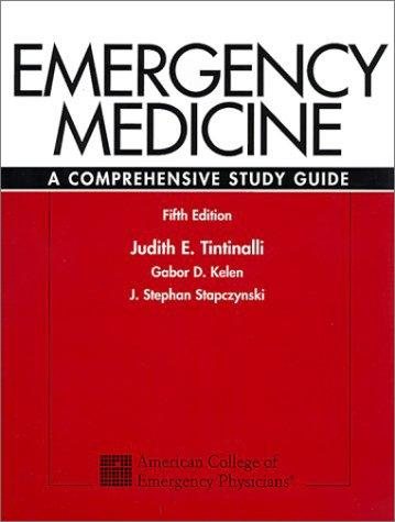 Couverture : Emergency medicine