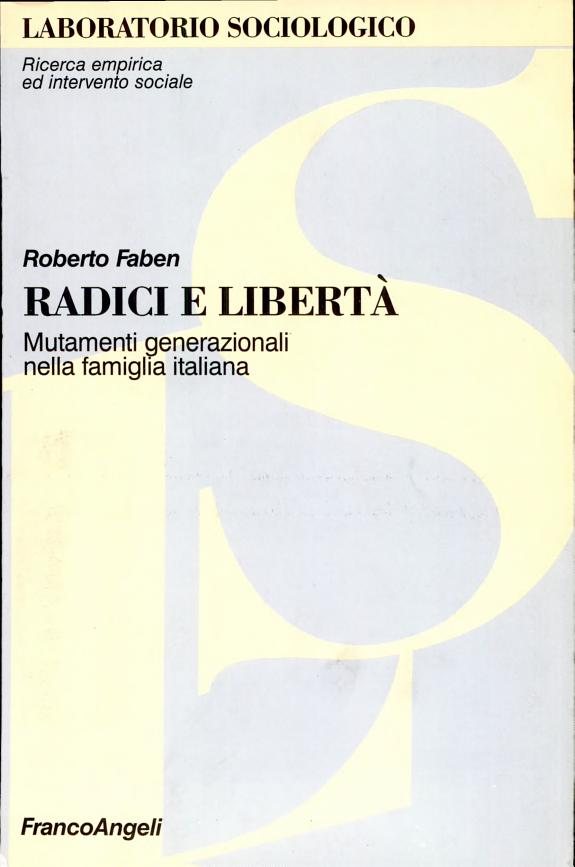 Couverture : Radici e libertà