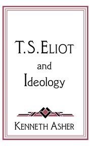 Couverture : T.S. Eliot and ideology