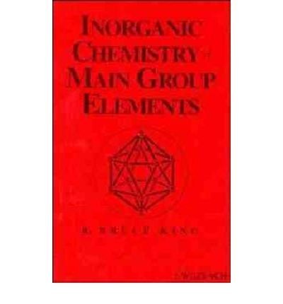 Couverture : Inorganic Chemistry of Main Group Elements