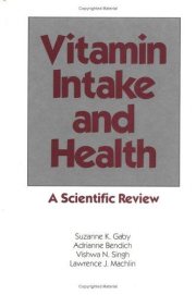 Couverture : Vitamin intake and health