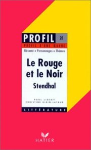 Couverture : Le rouge et le noir (1830)