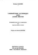 Couverture : L' hermétisme alchimique chez André Breton