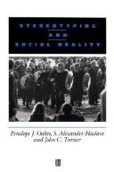 Couverture : Stereotyping and social reality