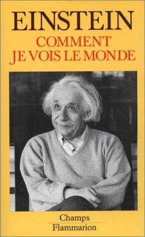 Couverture : Comment je vois le monde