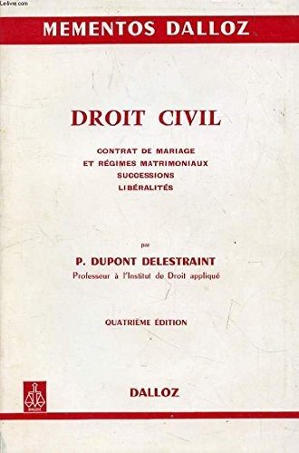 Couverture : Droit civil