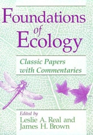 Couverture : Foundations of ecology