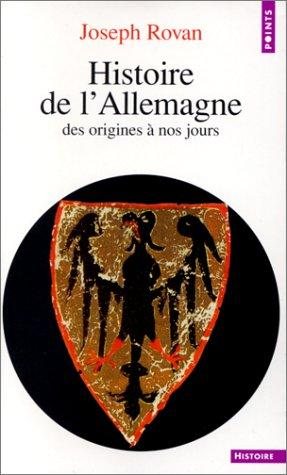 Couverture : Histoire de l'Allemagne