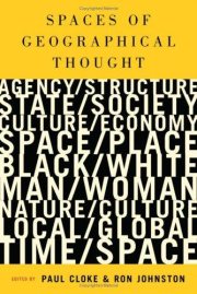 Couverture : Spaces of geographical thought