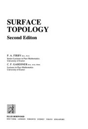 Couverture : Surface topology