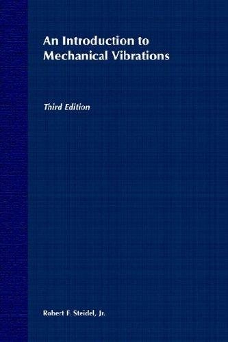 Couverture : An introduction to mechanical vibrations