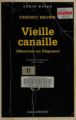 Couverture : Vieille canaille