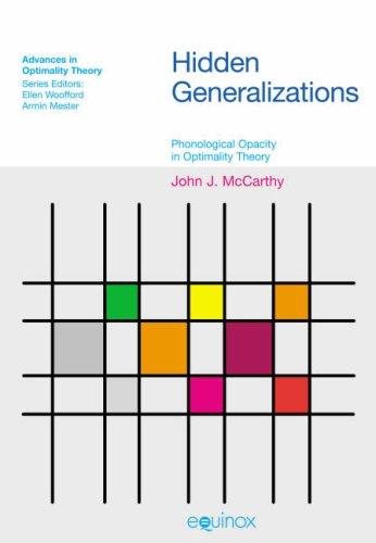 Couverture : Hidden Generalizations