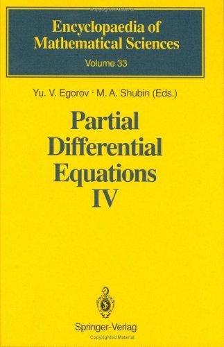 Couverture : Partial Differential Equations IV