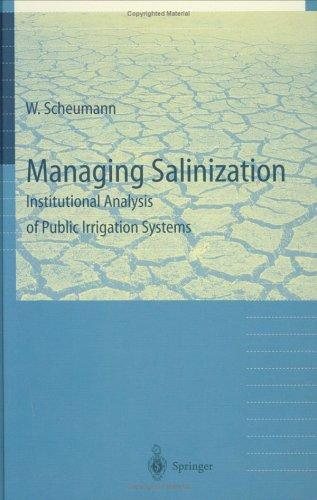 Couverture : Managing salinization