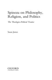 Couverture : Spinoza on Philosophy, Religion, and Politics