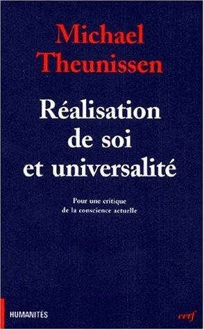Couverture : Réalisation de soi et universalité