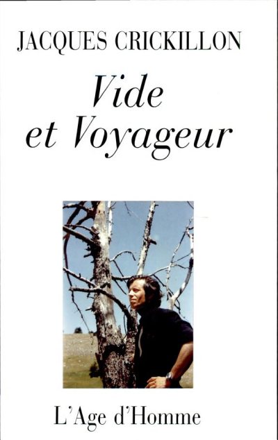 Couverture : Vide et voyageur