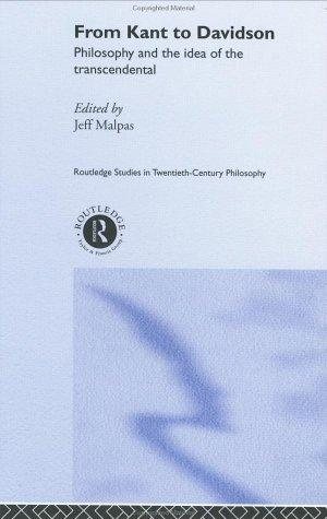 Couverture : From Kant to Davidson