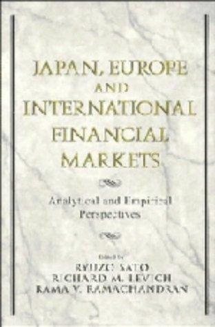 Couverture : Japan, Europe, and international financial markets