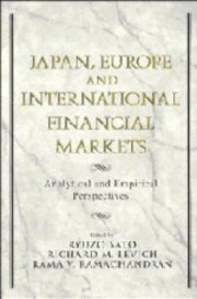 Couverture : Japan, Europe, and international financial markets