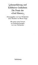 Couverture : Lebenserfahrung und kollektives Gedächtnis