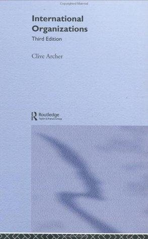 Couverture : International Organisations