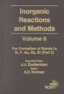 Couverture : Inorganic Reactions and Methods