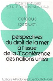 Couverture : Perspectives du droit de la mer à l'issue de la 3e Conférence des Nations Unies