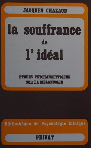 Couverture : La Souffrance de l'idéal