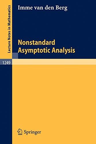 Couverture : Nonstandard Asymptotic Analysis