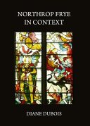 Couverture : Northrop Frye in Context