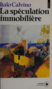 Couverture : La spéculation immobilière