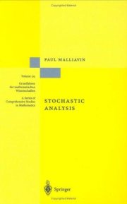Couverture : Stochastic analysis