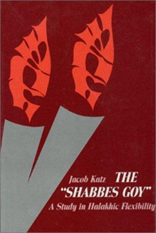Couverture : The "Shabbes Goy"