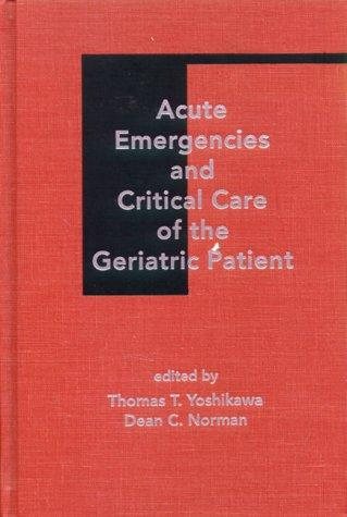 Couverture : Acute Emergencies and Critical Care of the Geriatric Patient