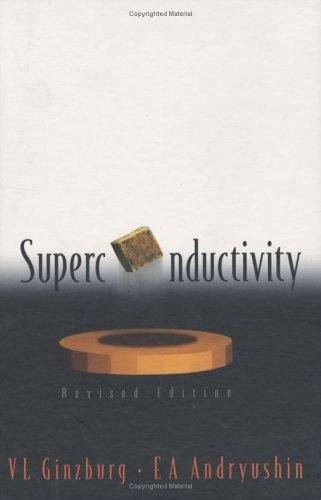 Couverture : Superconductivity