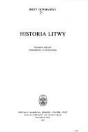 Couverture : Historia Litwy