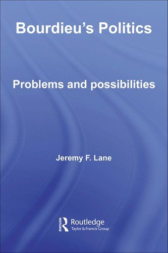 Couverture : Bourdieu's politics