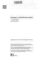 Couverture : European Competitiveness Report 2000