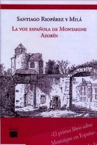 Couverture : La voz española de Montaigne