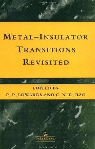 Couverture : Metal-insulator transitions revisited