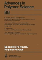 Couverture : Speciality Polymers/Polymer Physics