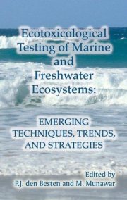 Couverture : Ecotoxicological testing of marine and freshwater ecosystems