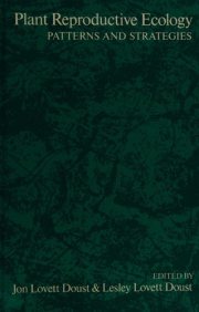 Couverture : Plant reproductive ecology